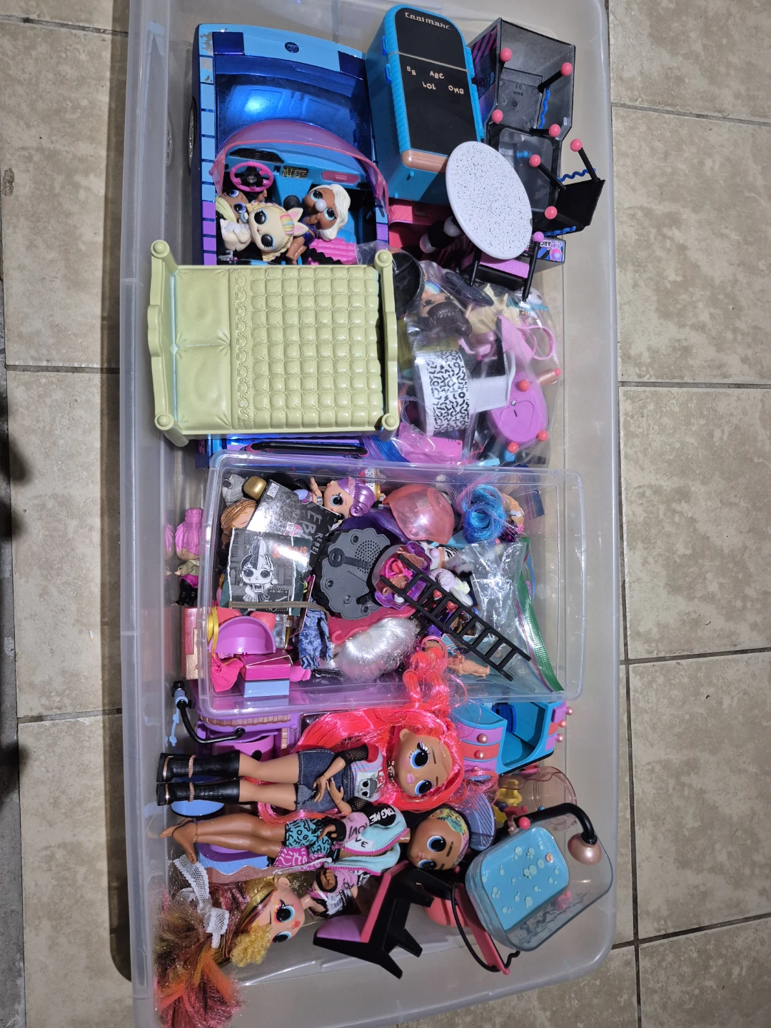 Large LOL Surprise Doll Collection and Accessories