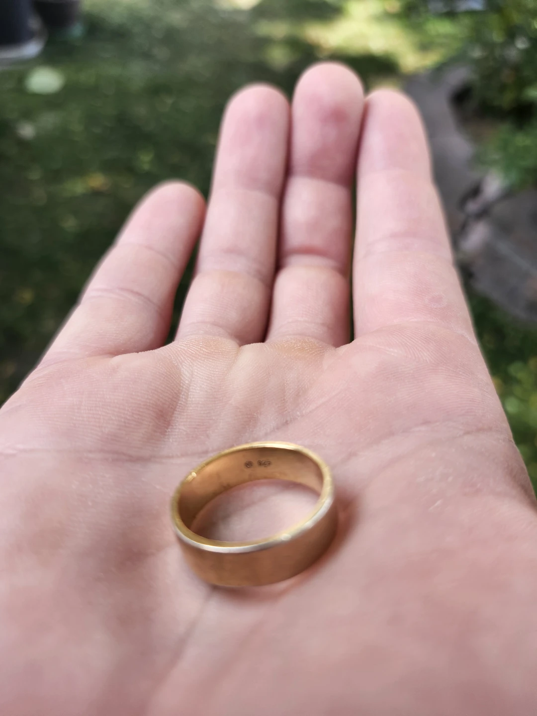 18K gold vermeil ring - photo 2