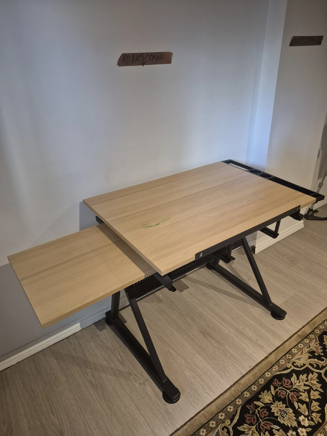 Adjustable Drafting Table with Side Extension - photo 2