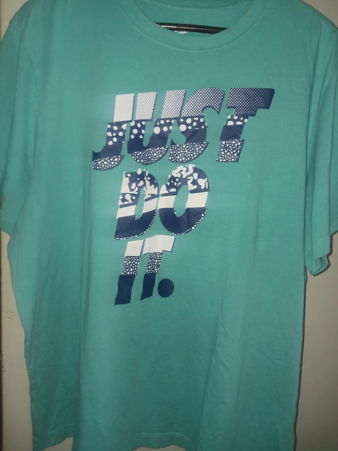🏈 Nike Just Do It Graphic T-Shirt Teal - photo 2