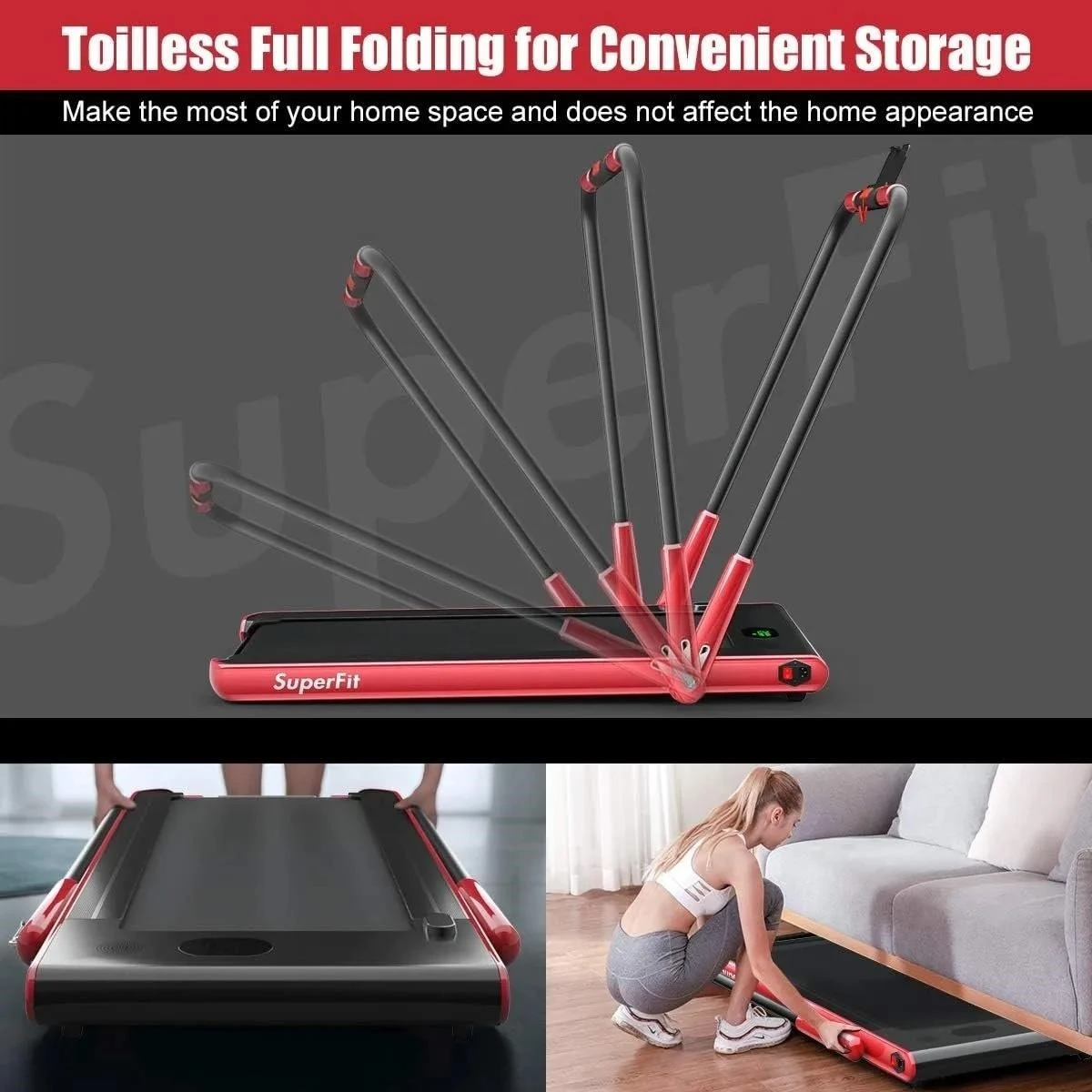 SuperFit Folding Treadmill - photo 2