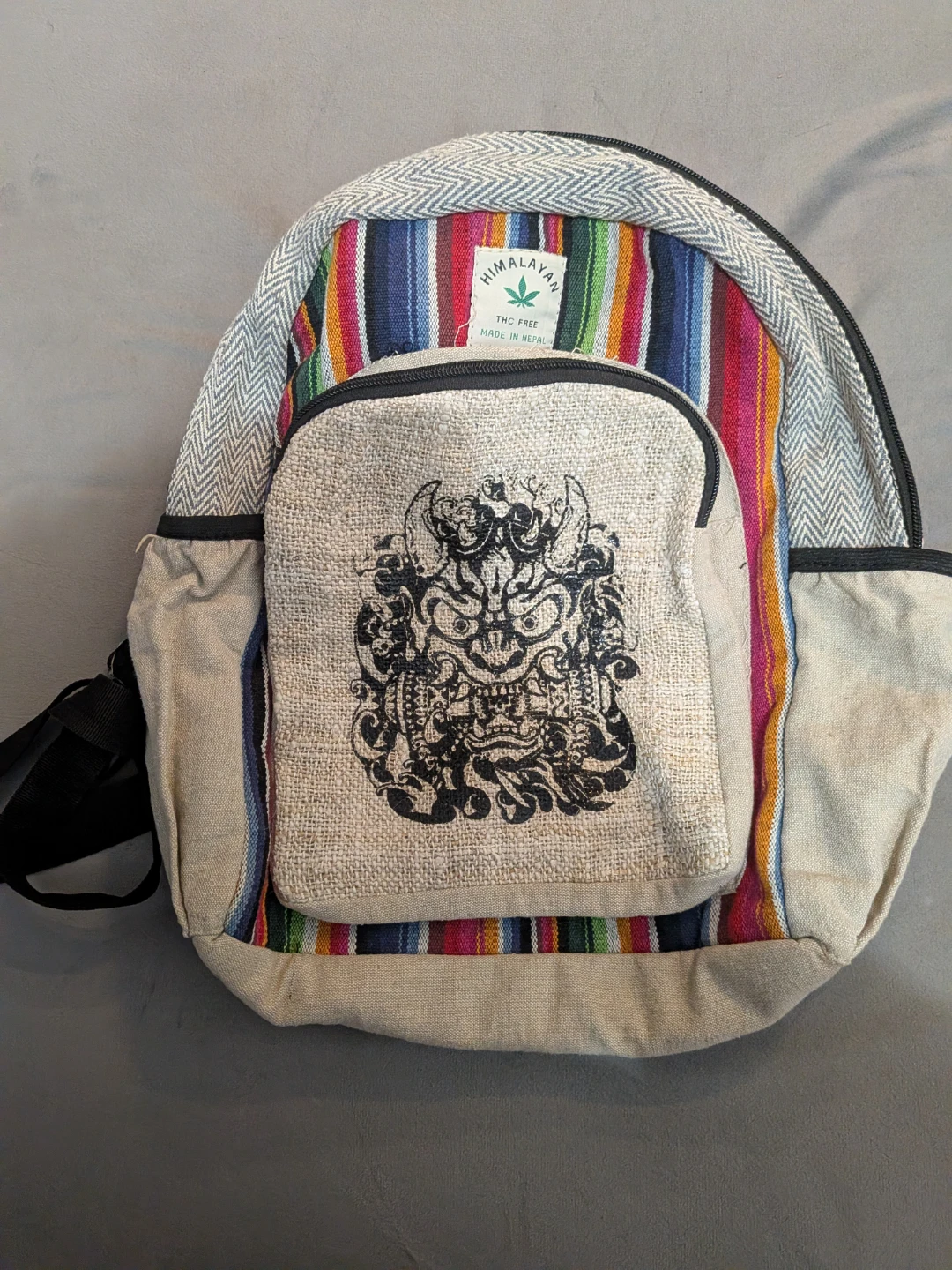 Himalayan Handwoven Hemp Backpack