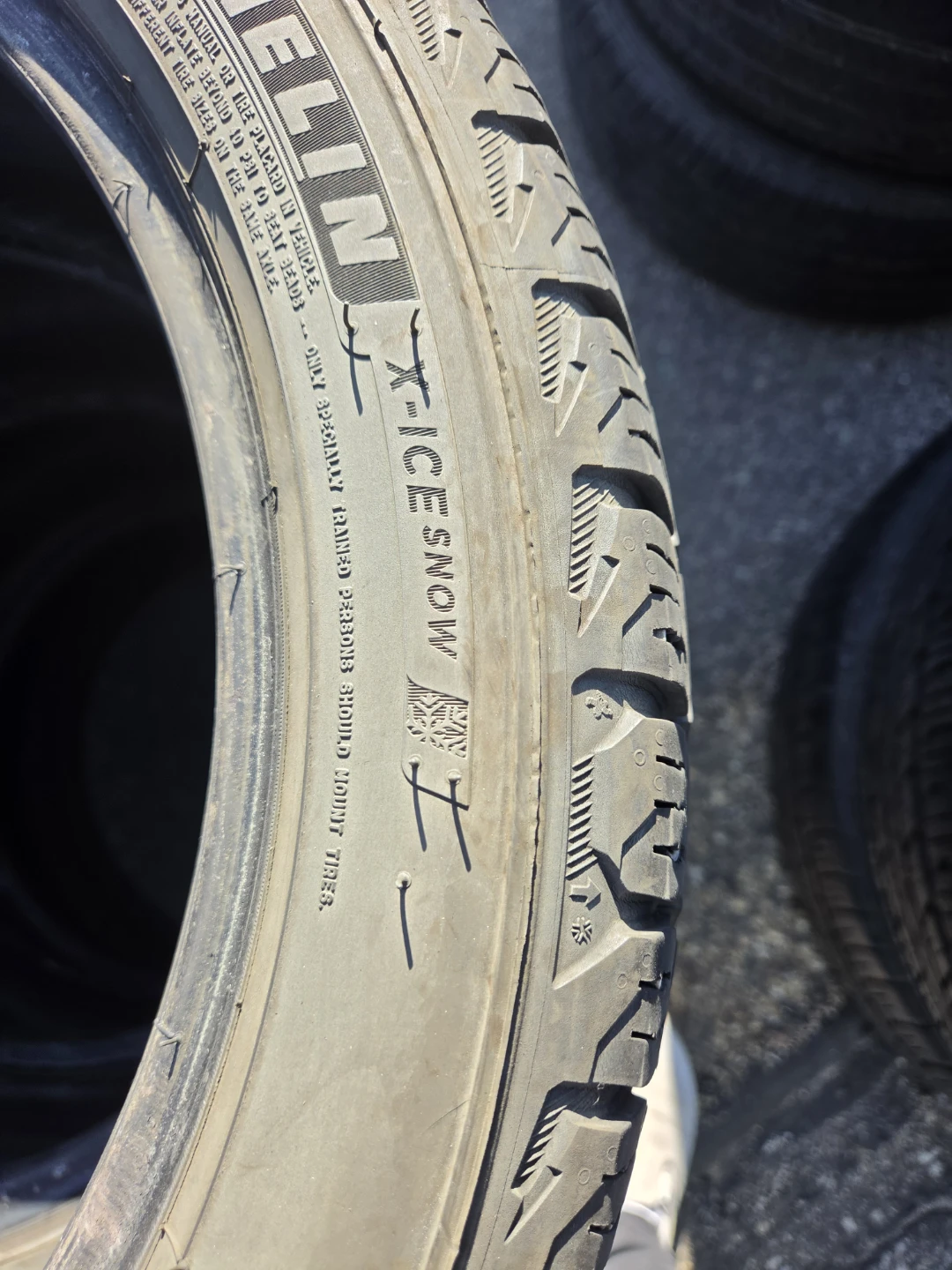205/50R17 Michelin X-Ice Snow Tires - photo 3