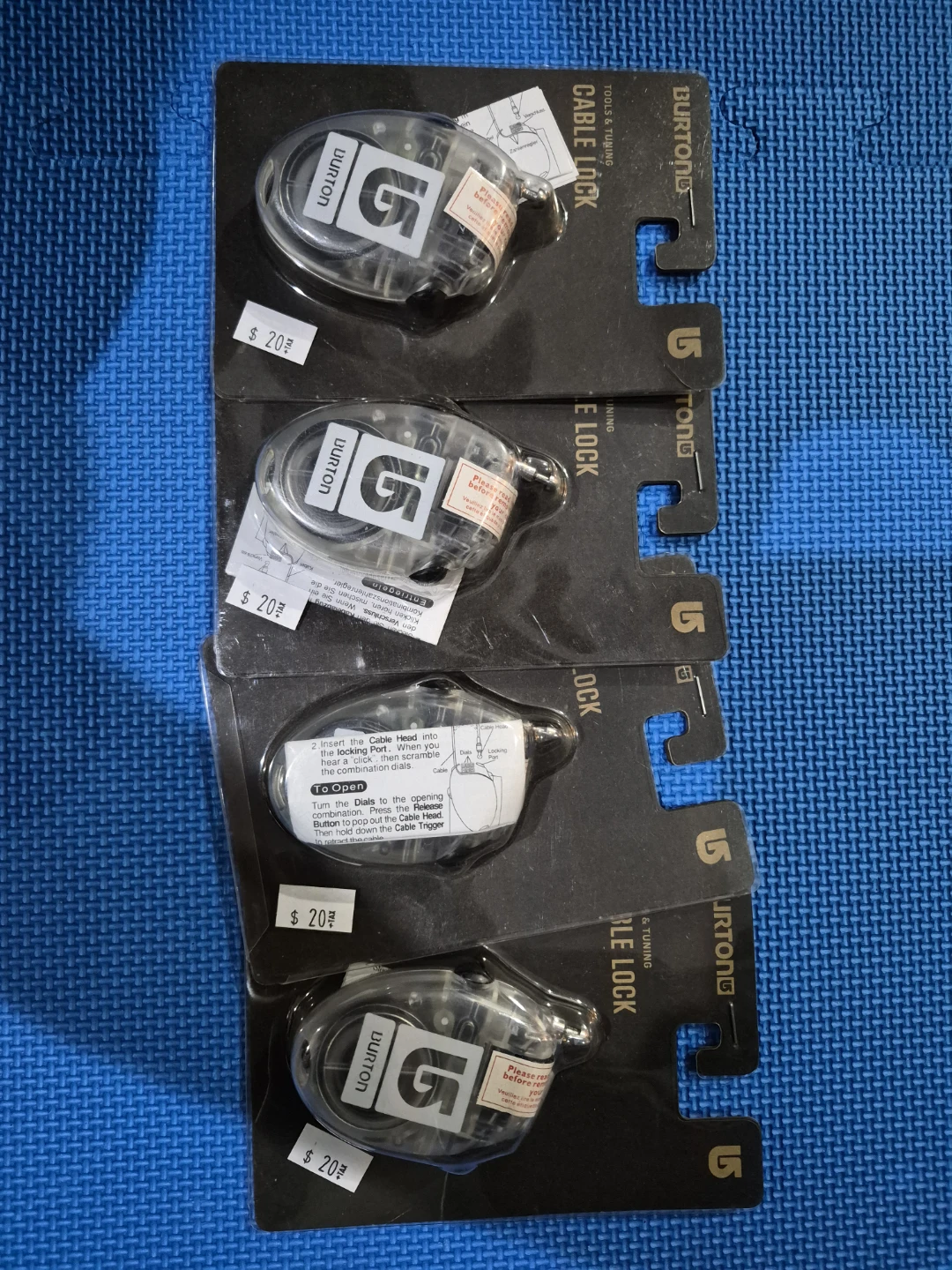 4 Burton Tools & Tuning Cable Locks