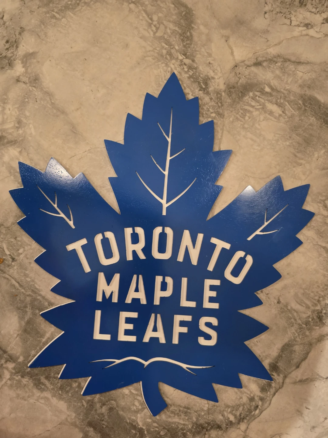 Toronto Maple Leafs Metal Wall Sign