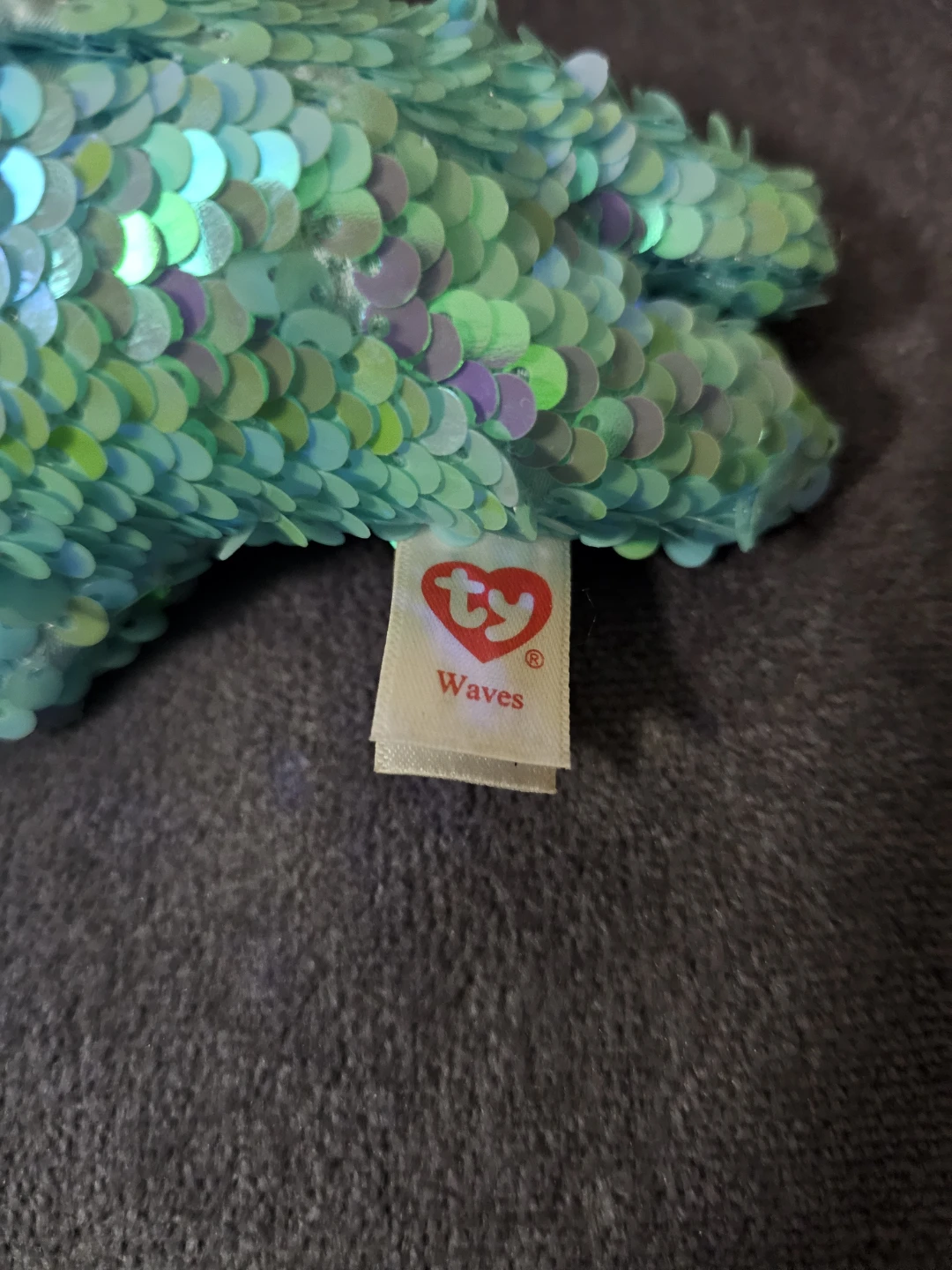 Ty Beanie Boos Waves Sequin Plush Clip - photo 3