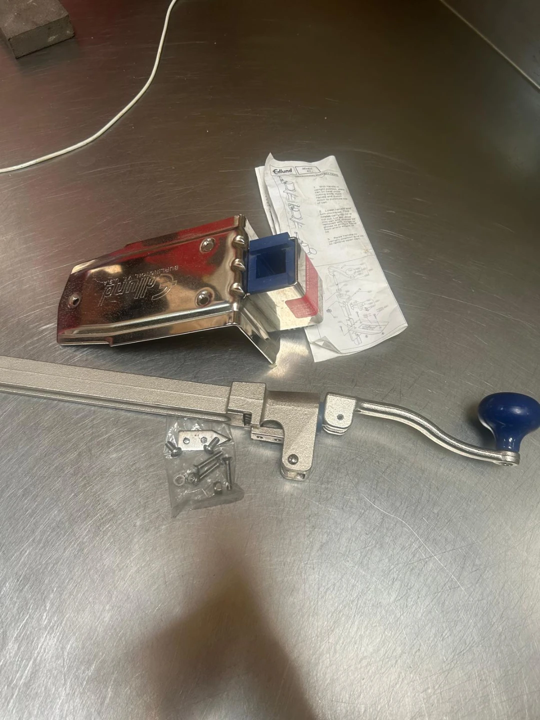 Edlund Manual Can Opener Model #2 - photo 4