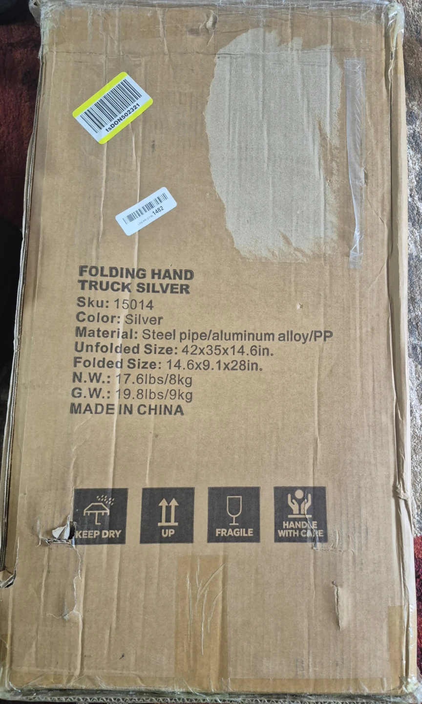 Joie-Ciel 2-in-1 Folding Hand Truck Dolly - photo 4
