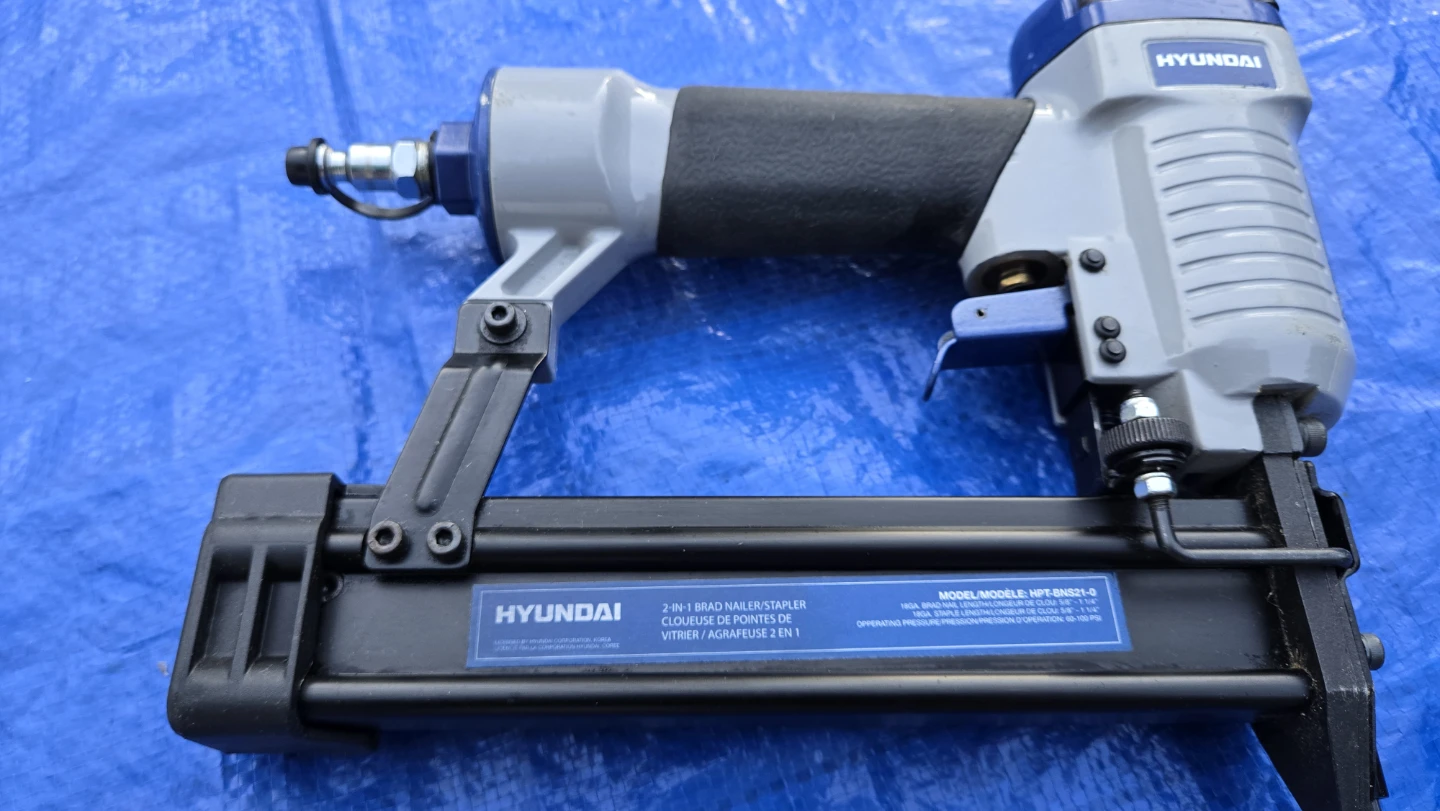 Hyundai 2-in-1 Brad Nailer/Stapler - photo 5