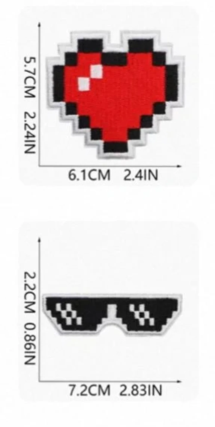Minecraft Iron-On Patches 6 set - photo 3