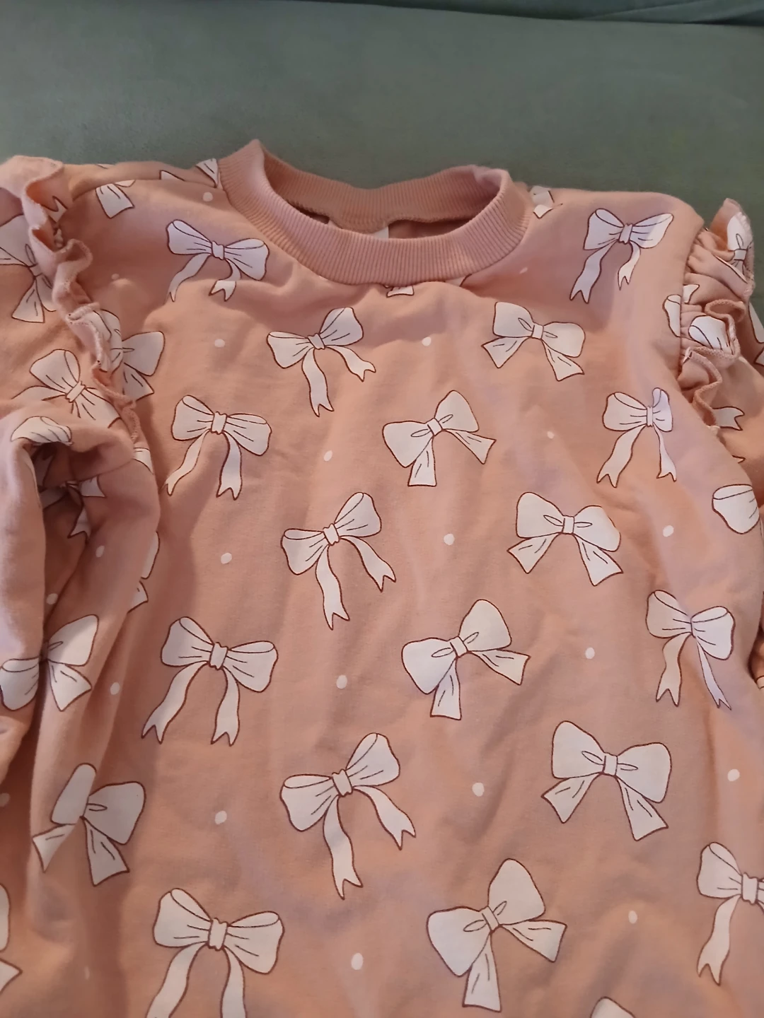 Petit Lem Mini Threads Bow Sweater Size 6 - photo 3