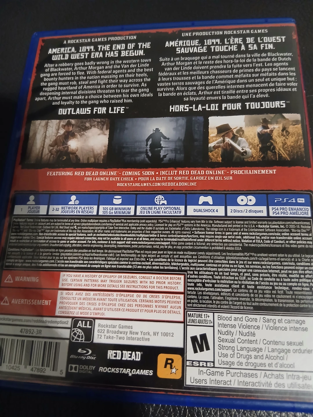 Red Dead Redemption 2 for PS4 - photo 5