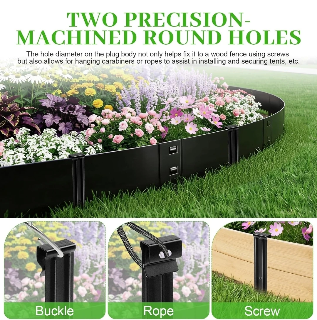 24 Pack Metal Landscape Edging Stakes - photo 4