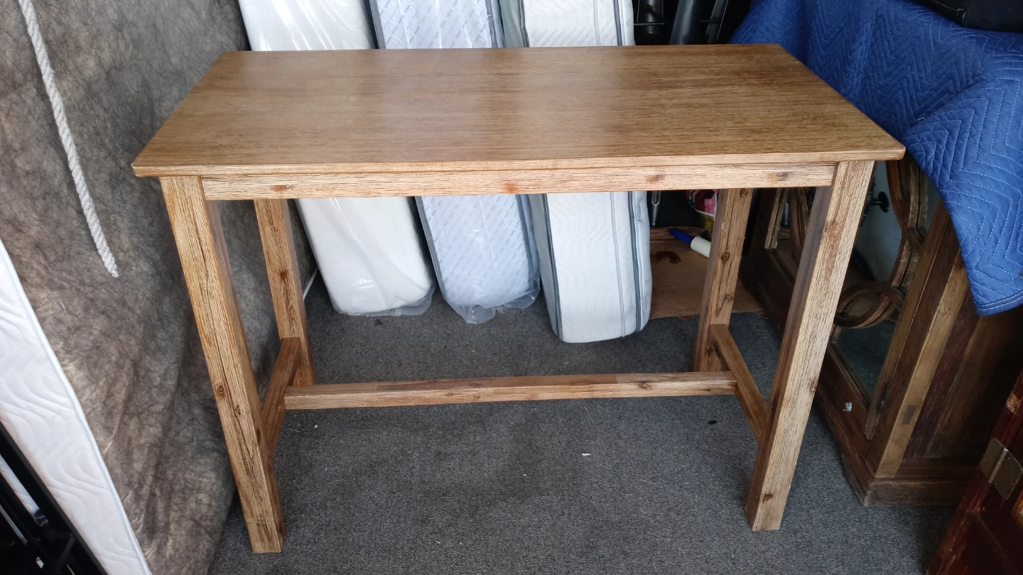 Wooden dining table