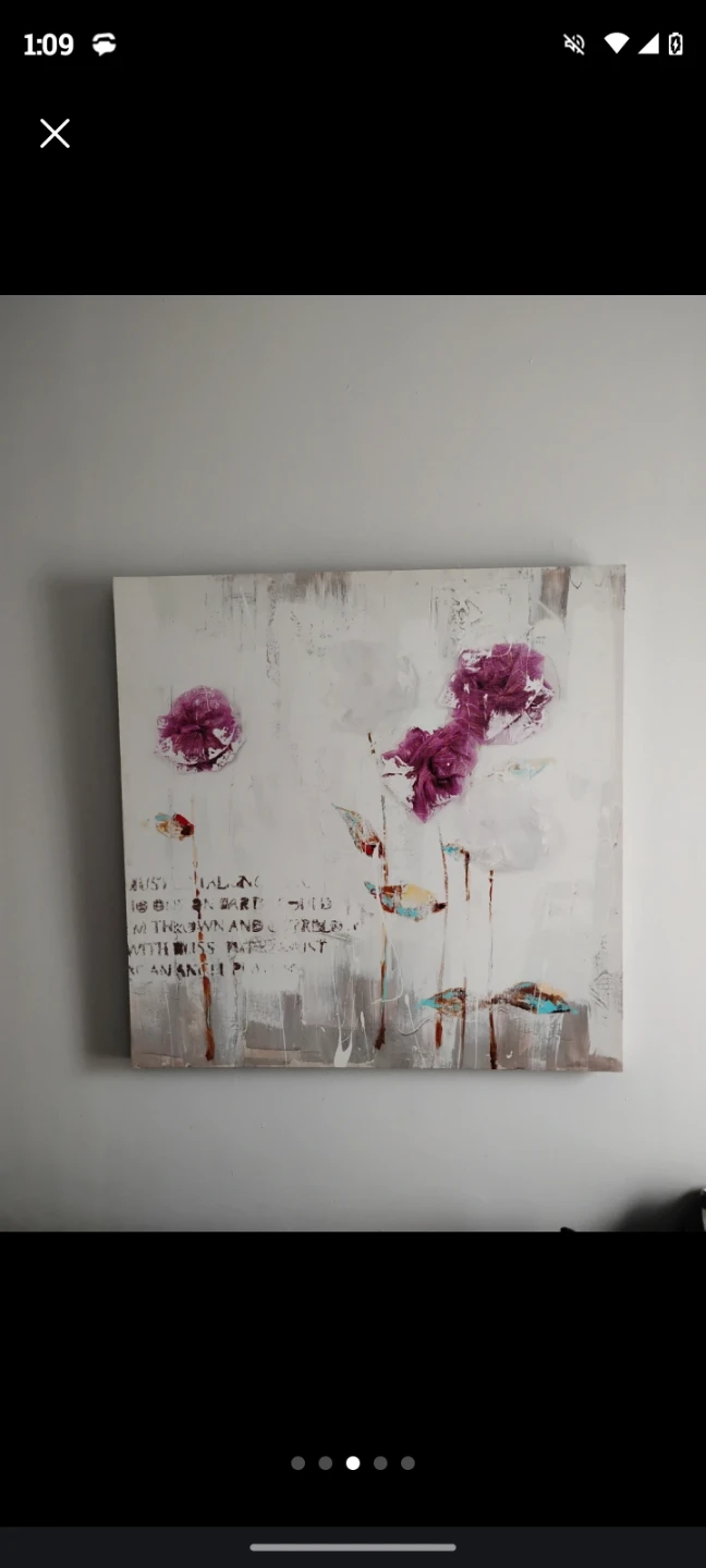 Canvas Wall Art Painting Floral