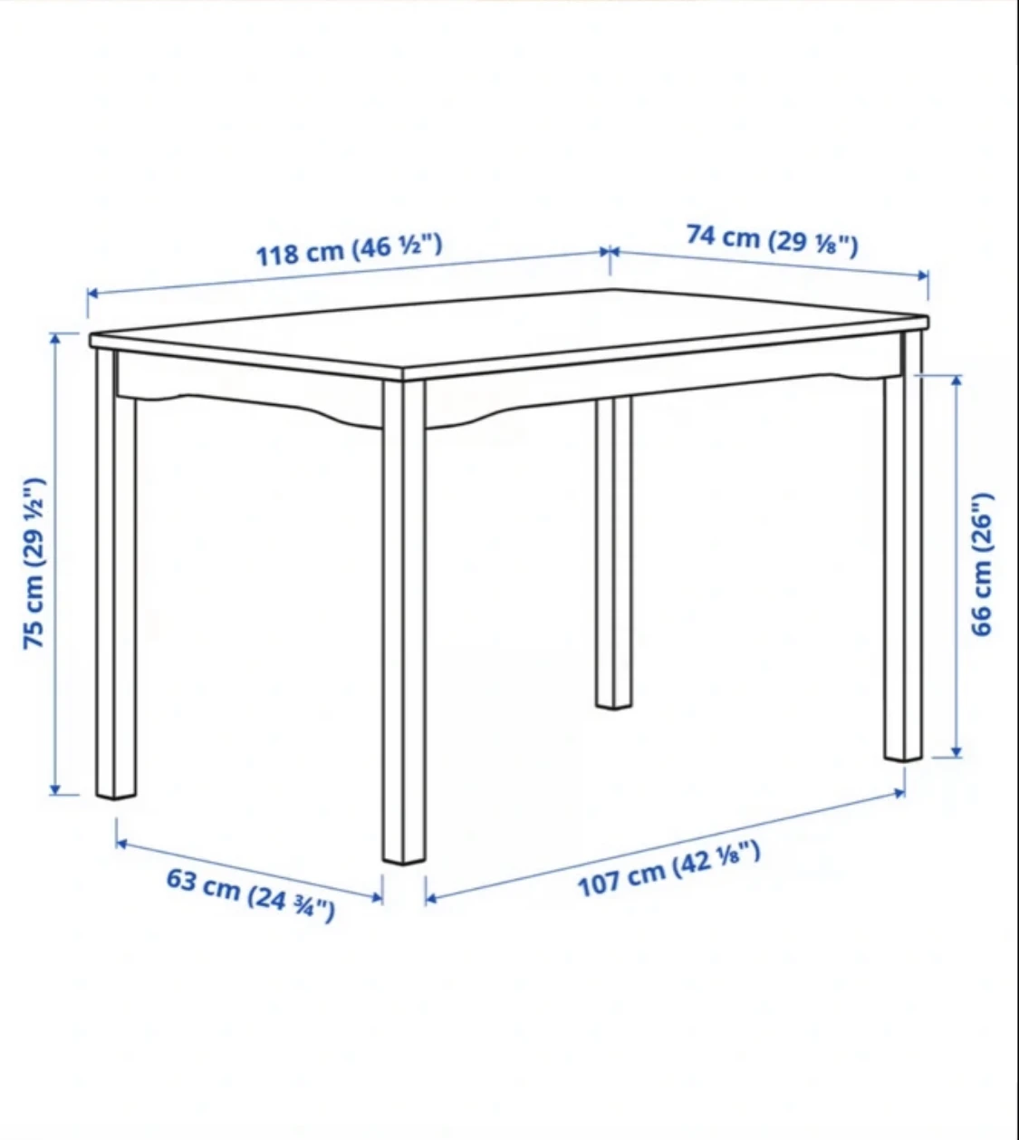 IKEA Pine Dining Table - photo 2