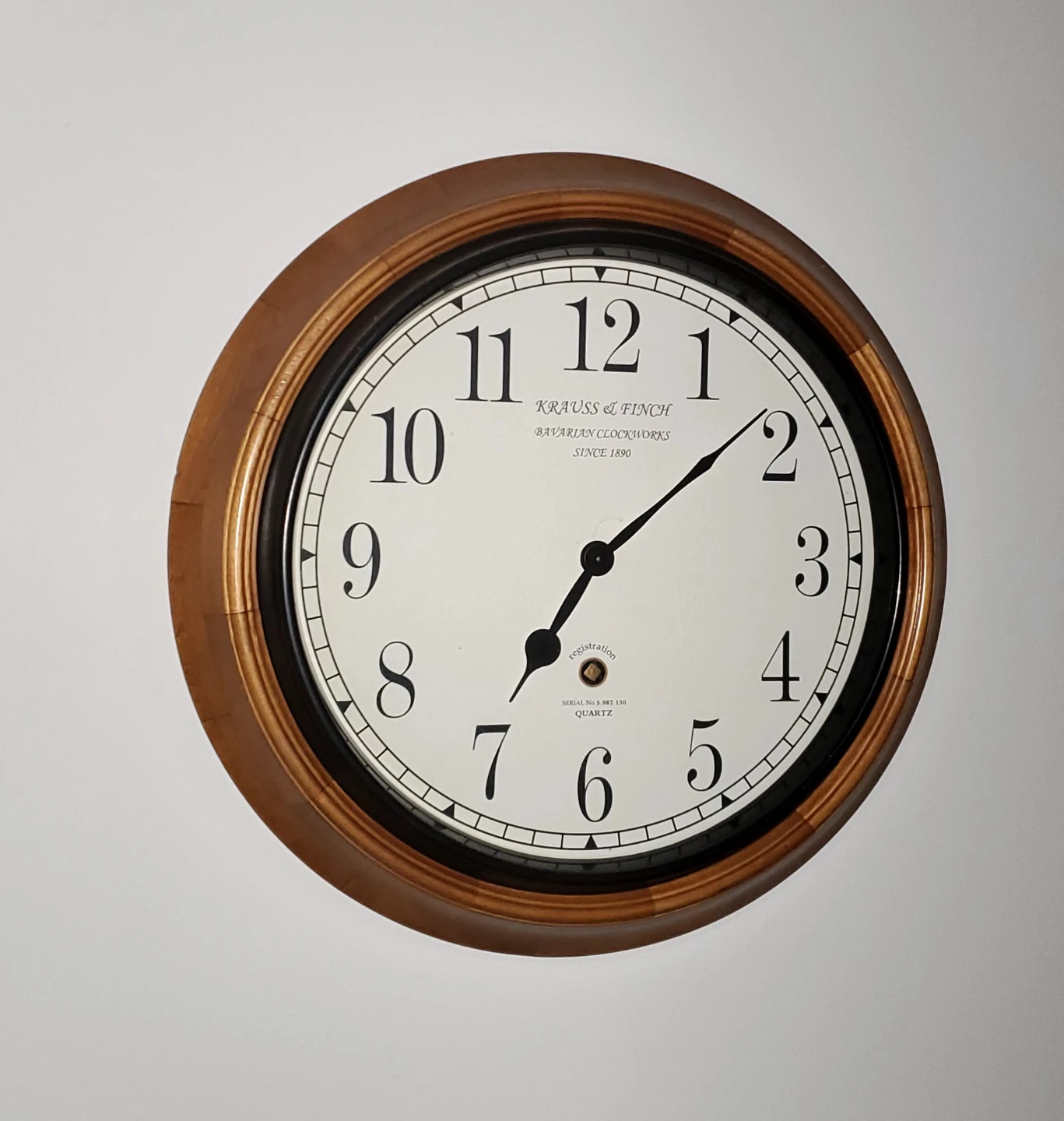 Krauss & Finch Bavarian Clockworks Wall Clock