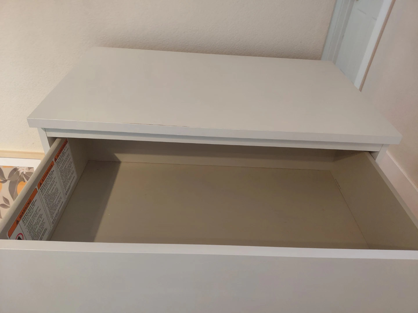 Ikea Malm White 4-Drawer - photo 3