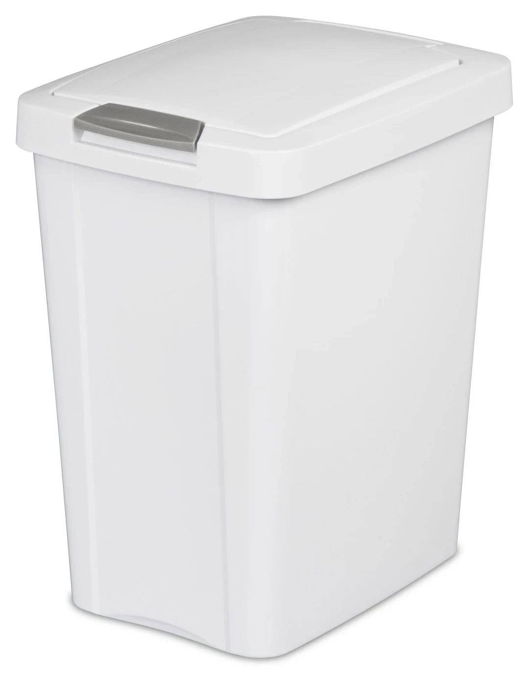 Sterilite 28L White Touch Top Garbage Can - photo 2