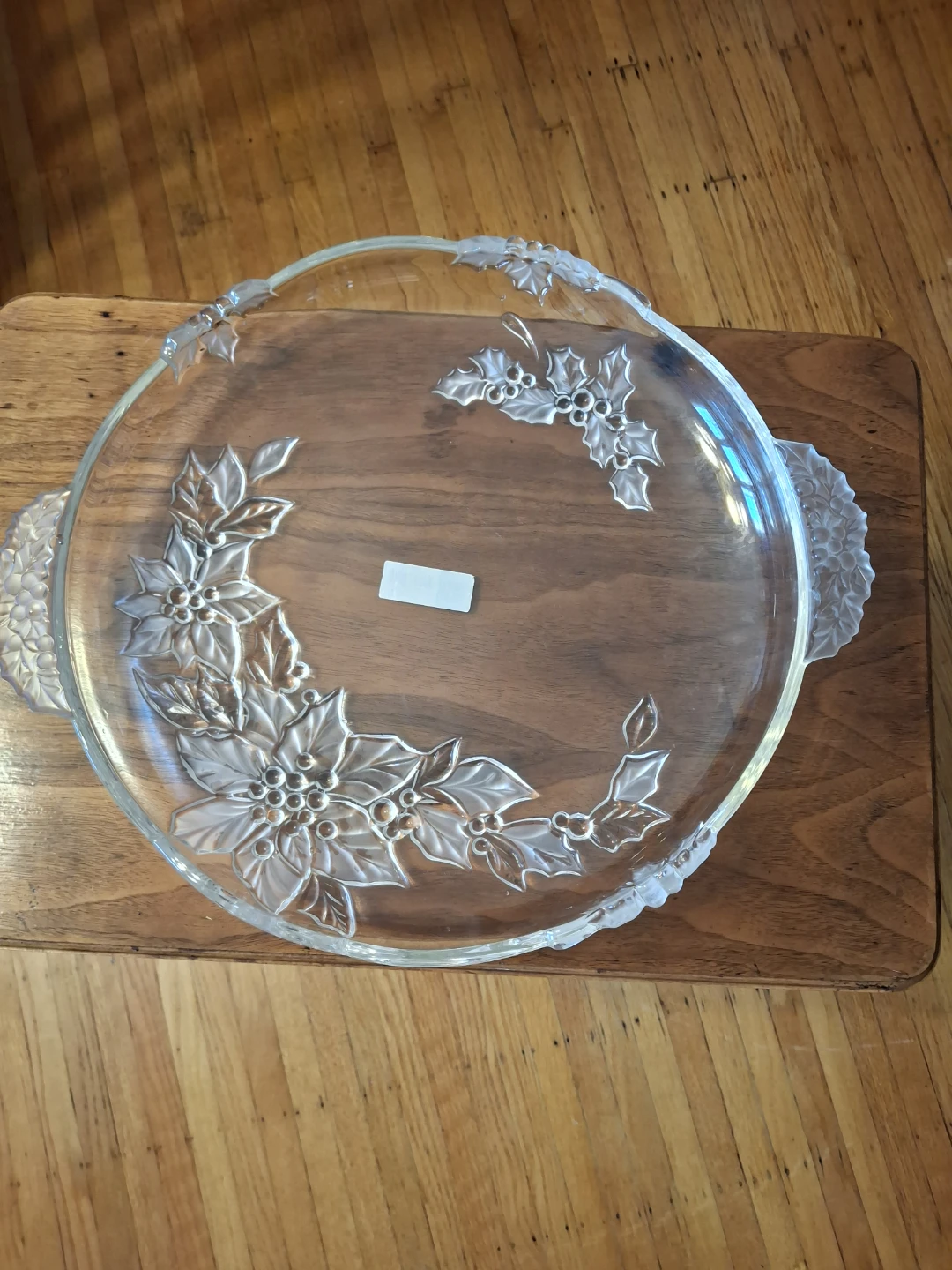 Mikasa Festive Poinsettia Platter