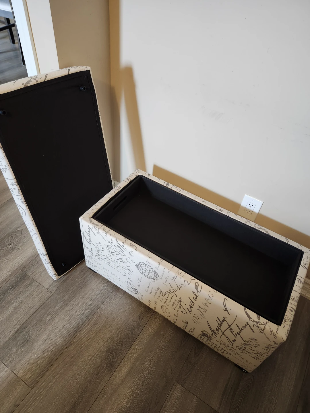 Decorative Storage Ottoman - photo 3