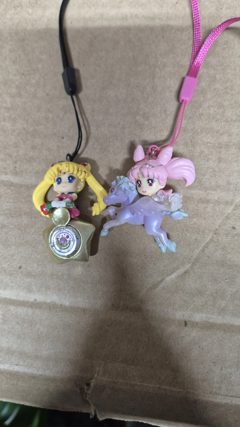 Sailor Moon and Chibiusa Phone Charms