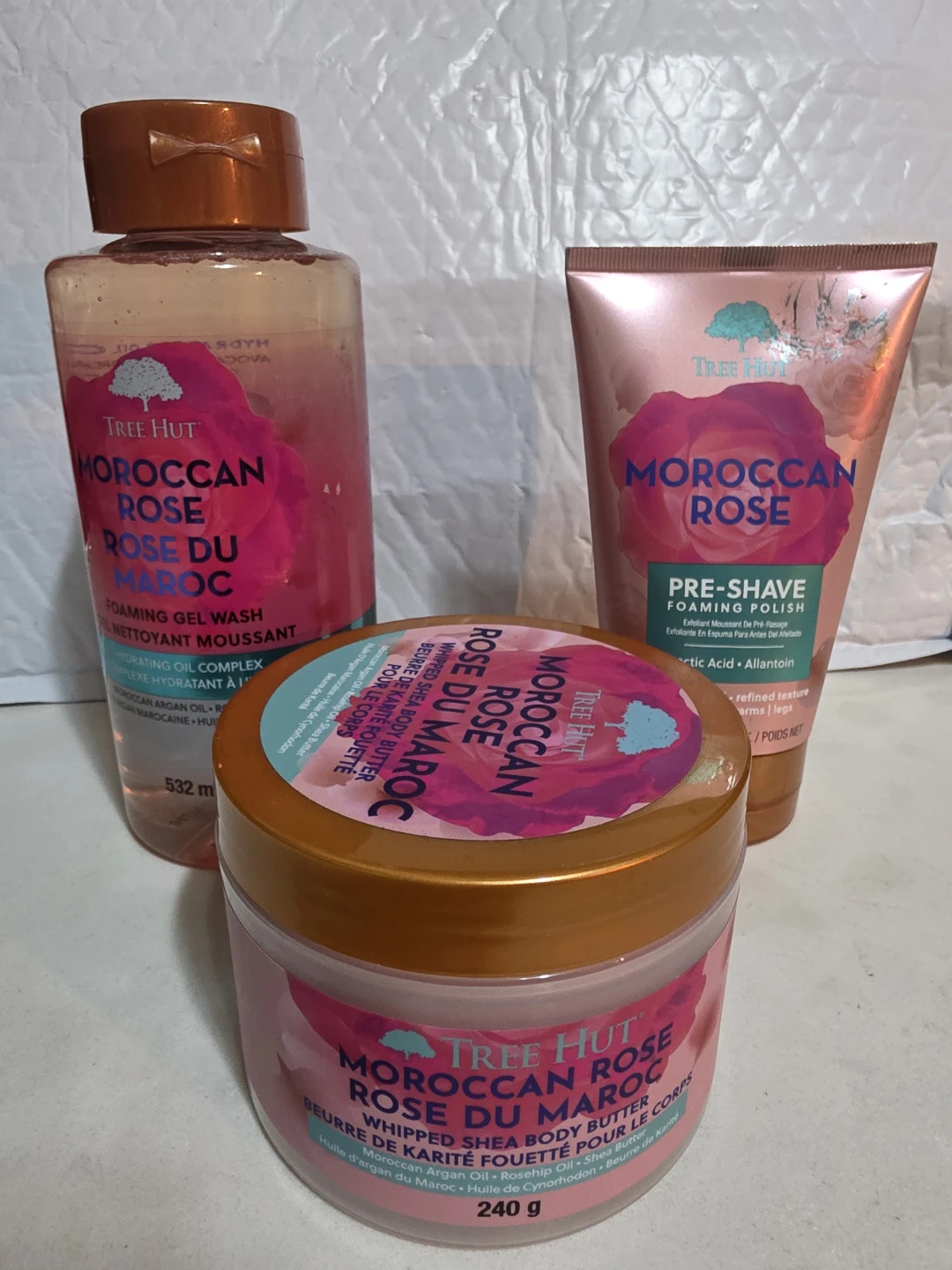 Tree Hut Moroccan Rose Body Care Set