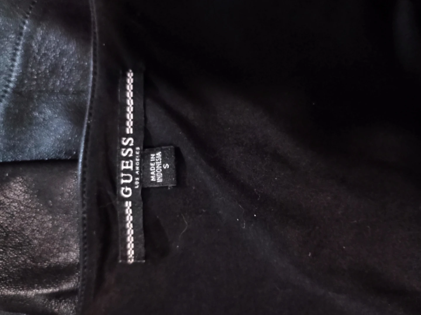 Guess Faux Leather Onesie - photo 3