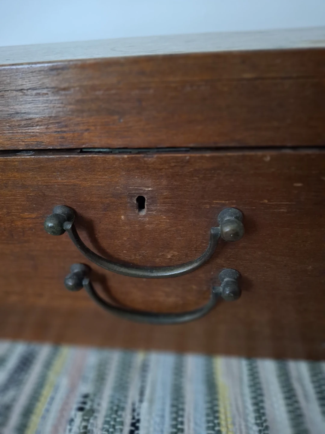 Vintage Wooden Storage Box