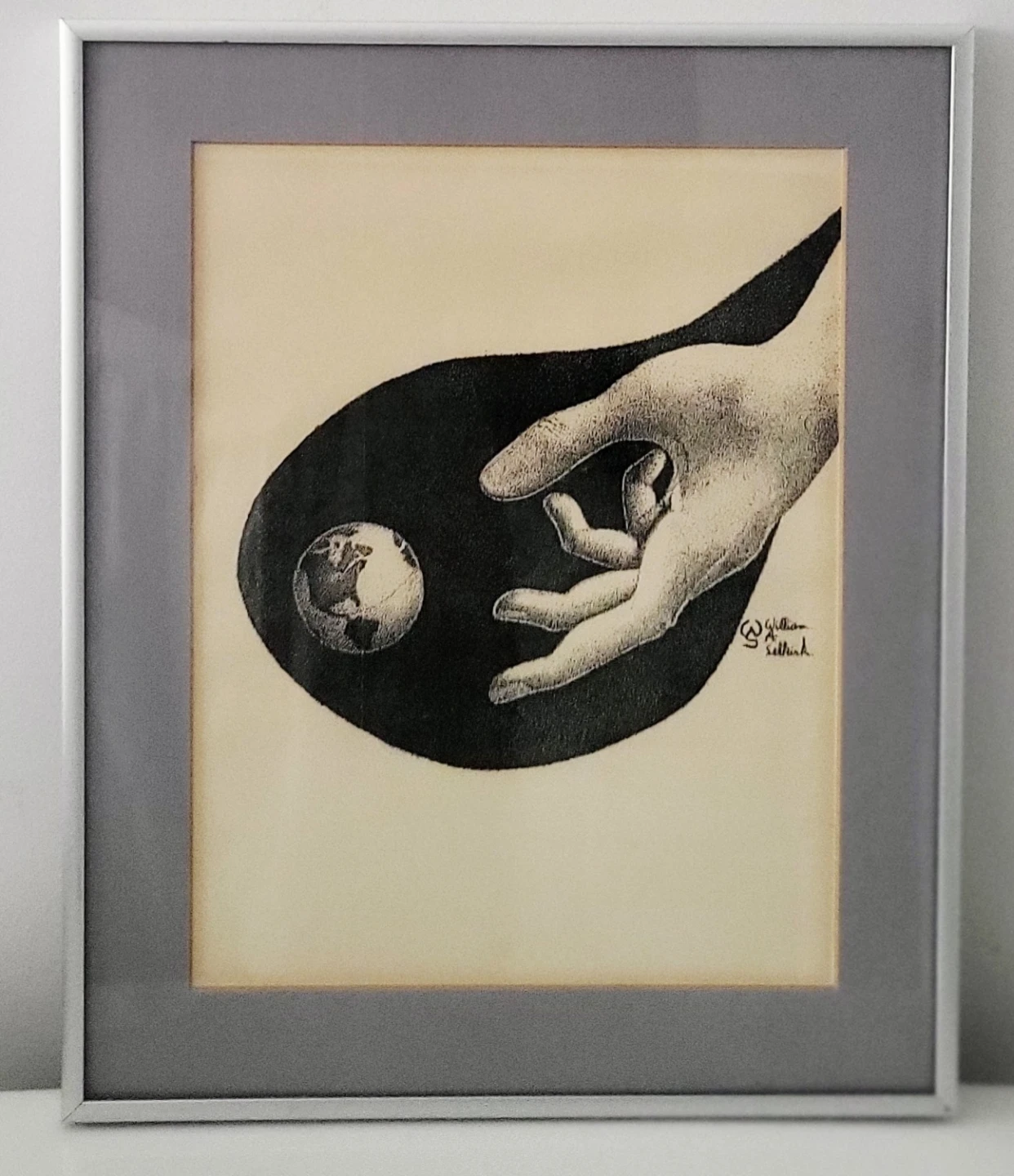 William A. Selkirk framed art print - photo 2