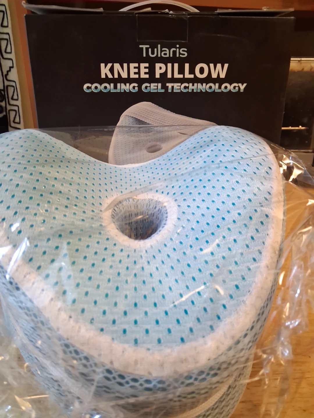 Tularis Knee Pillow with Cooling Gel Technology