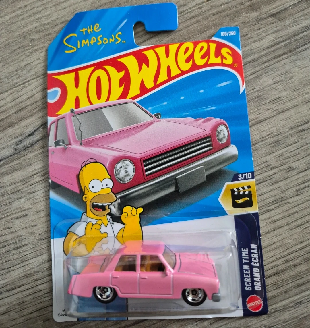 Hot Wheels The Simpsons Screen Time Grand Écran