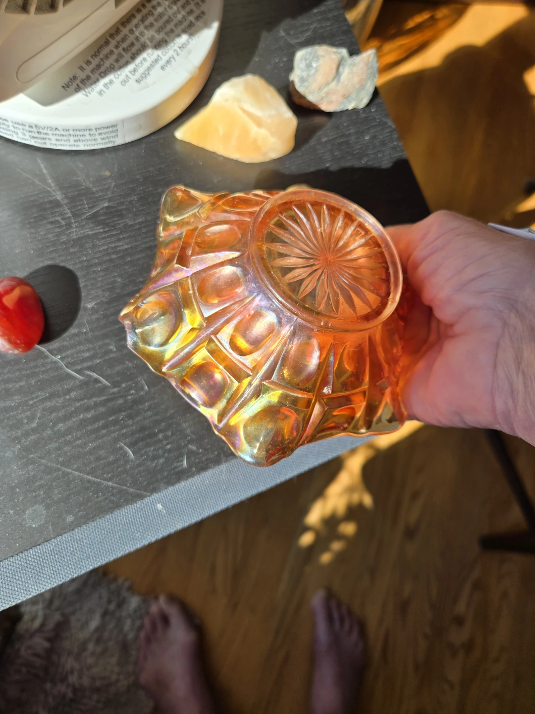 Antique: Marigold Carnival Glass - photo 3
