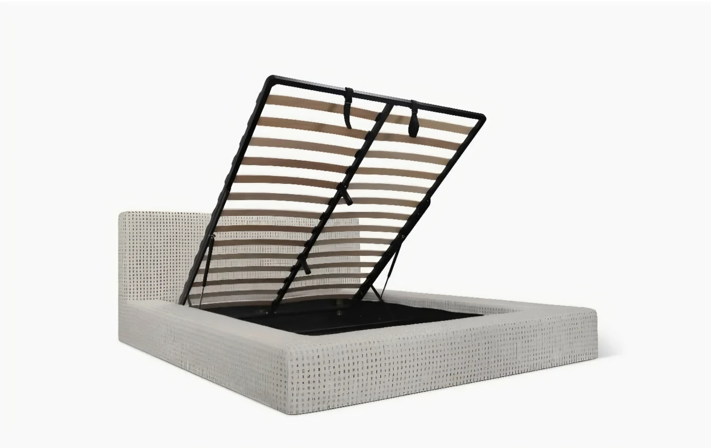 Sundays Movie Night Platform Storage Queen Bed Frame - photo 2