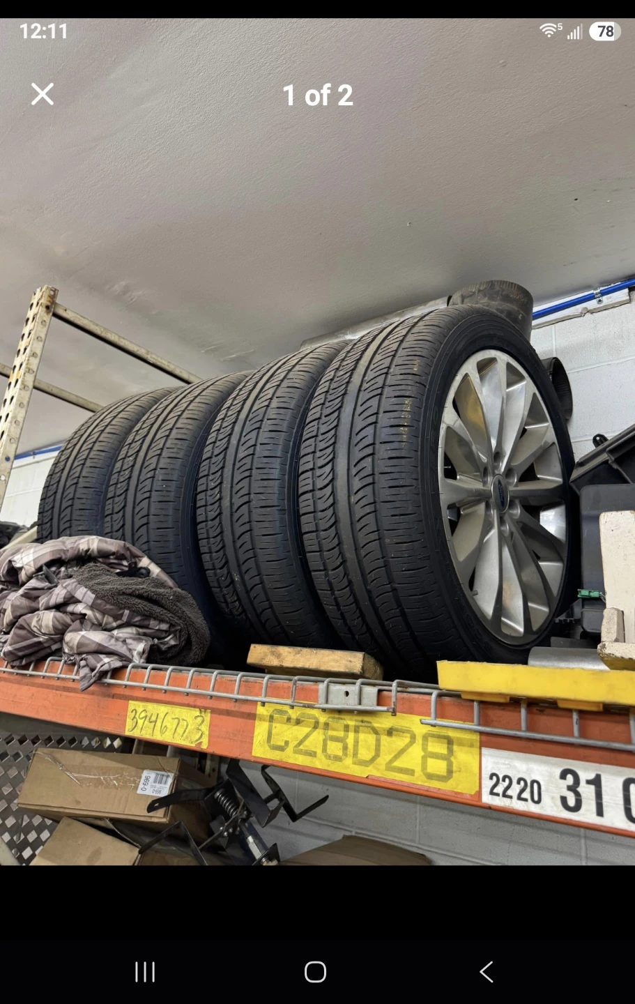 Factory ford expedition limited 22 inch rim and tires - photo 2
