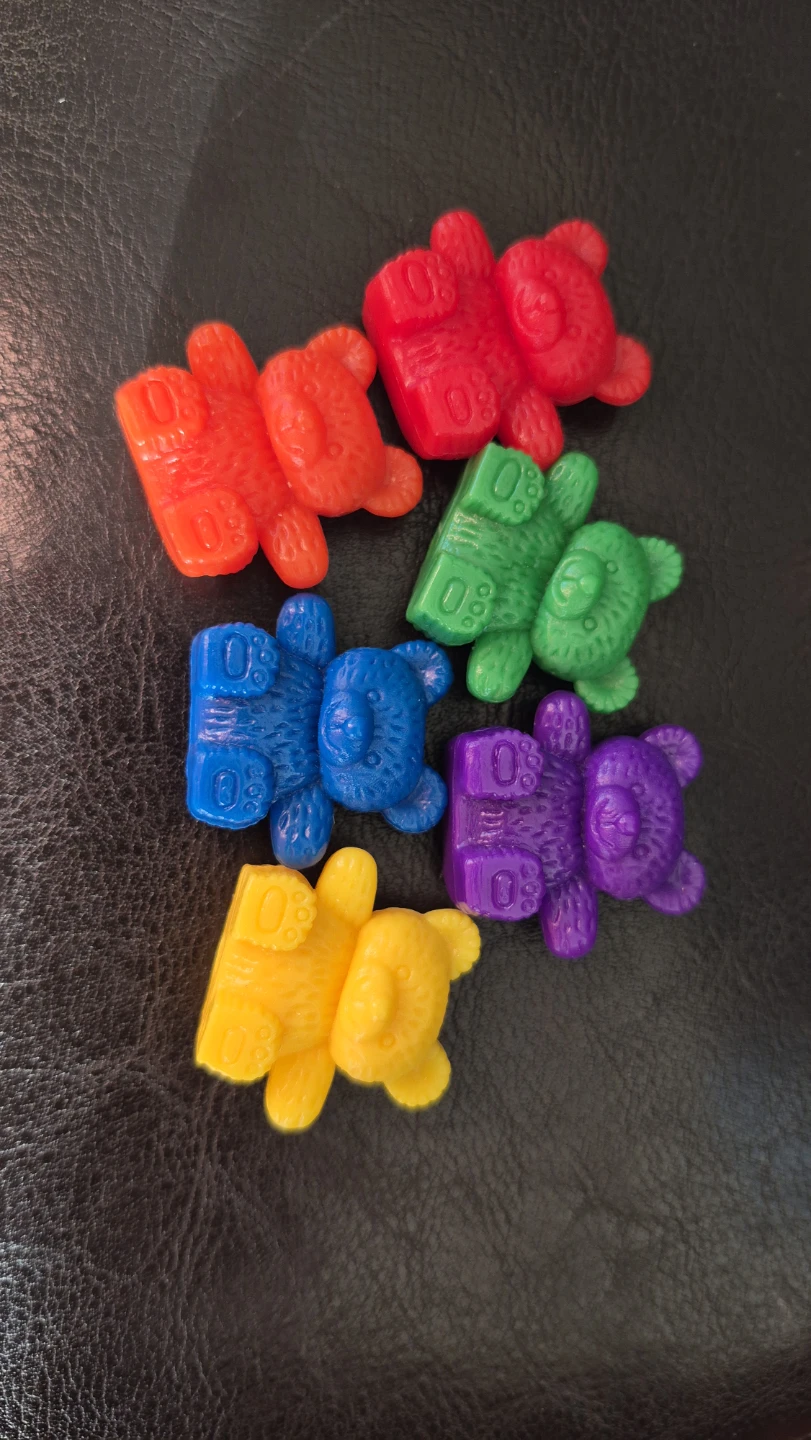 Learning Resources Bear Counters with sturdy storage tub! - photo 2