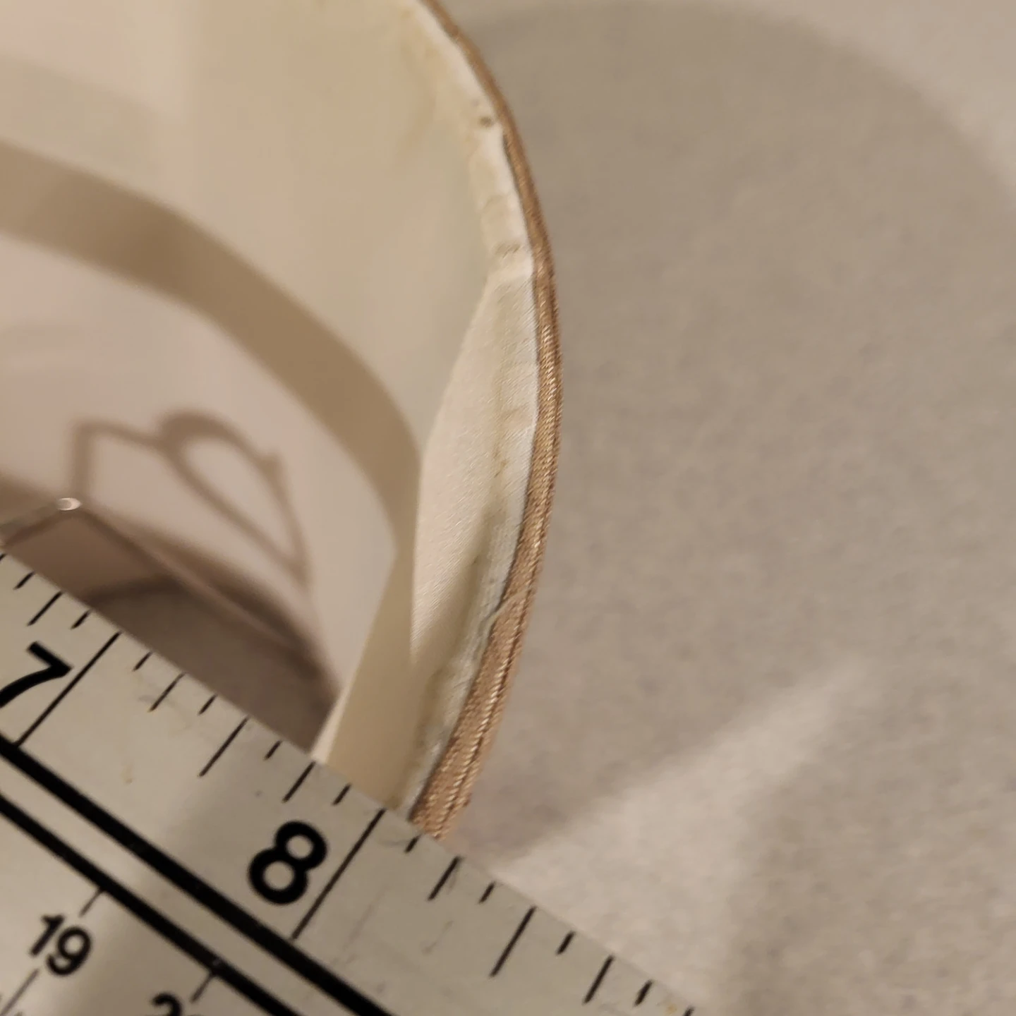 Pleated Gold Fabric Lampshade - photo 4