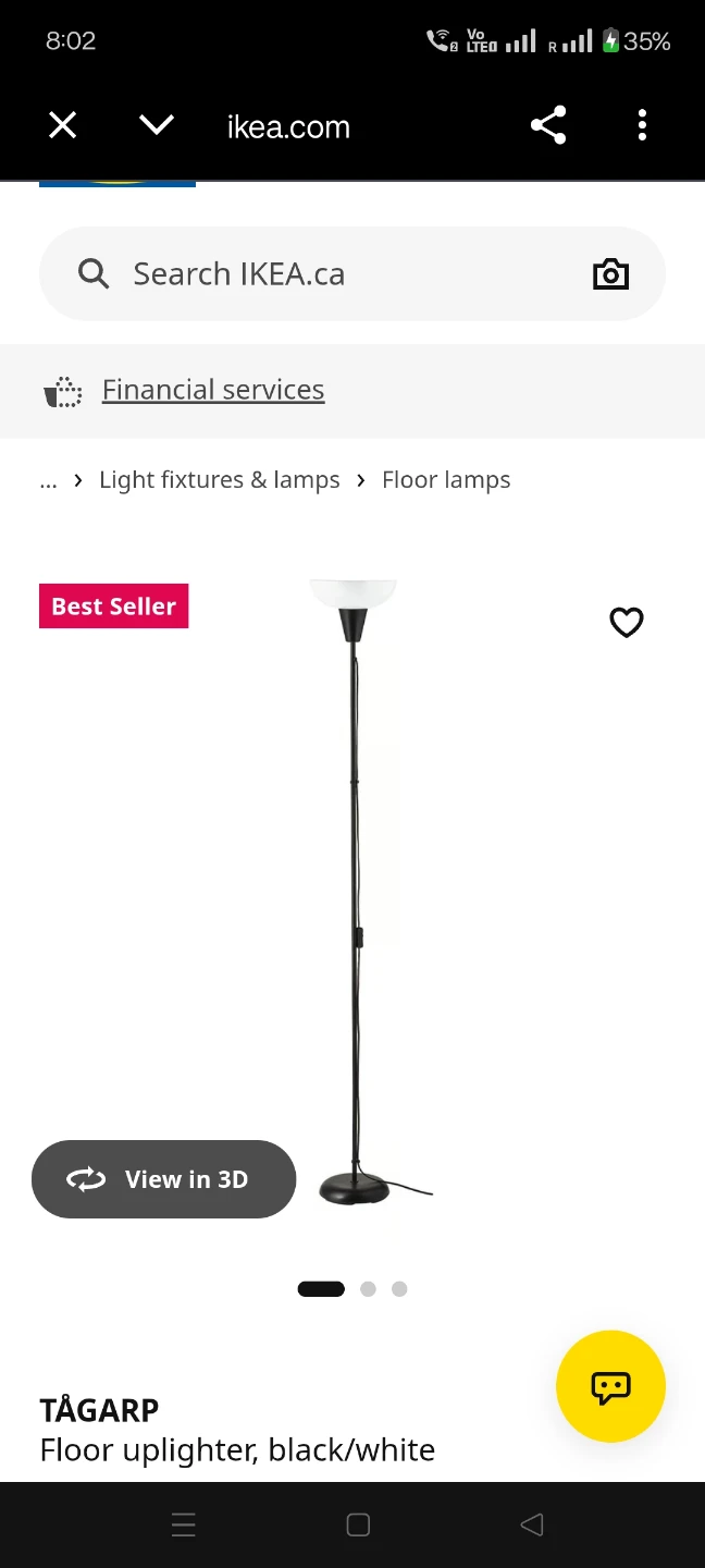 Ikea Tagarp lamp - photo 3
