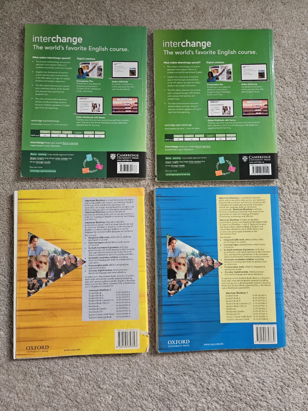 Set of 4 English Language Learning Textbooks - photo 2