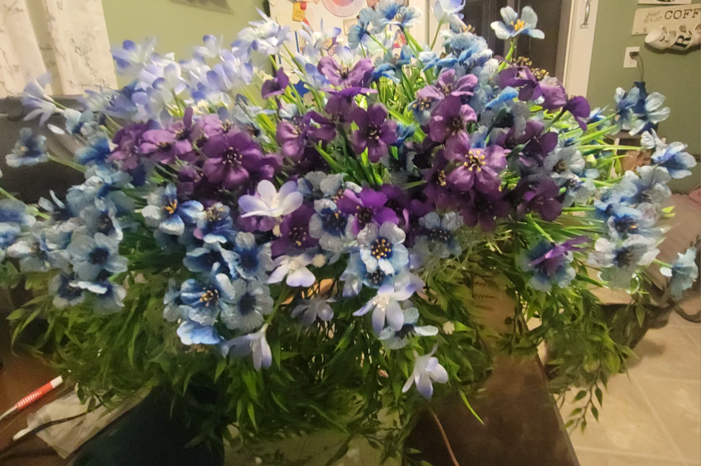 Artificial Floral Cemetery Flower Arrangements - photo 5