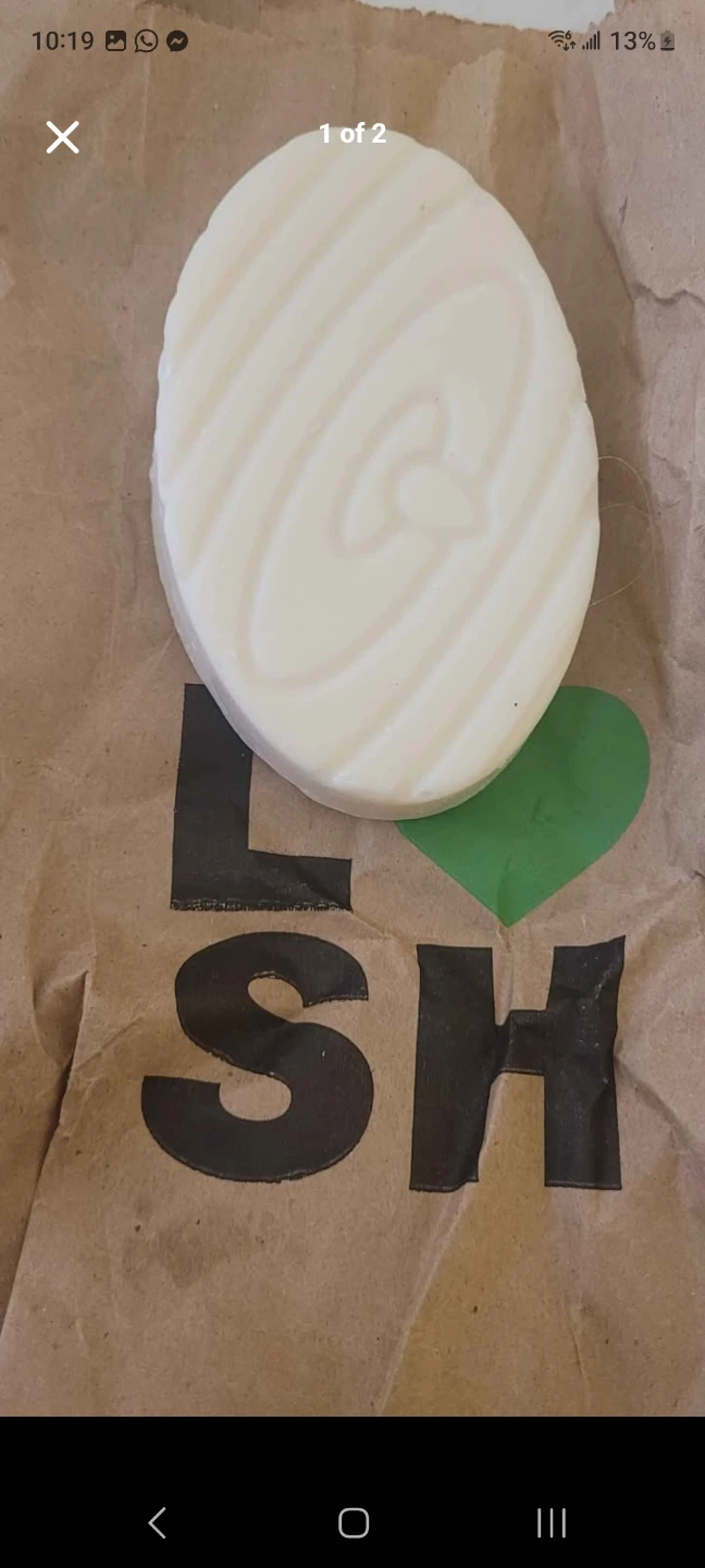 New Lush Coconut Drench Moisture Bar