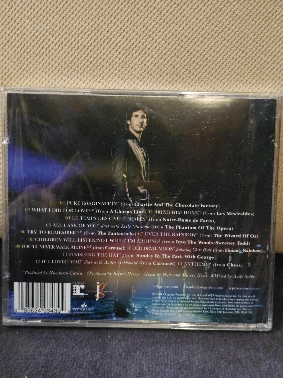 Josh Groban Stages CD - photo 2