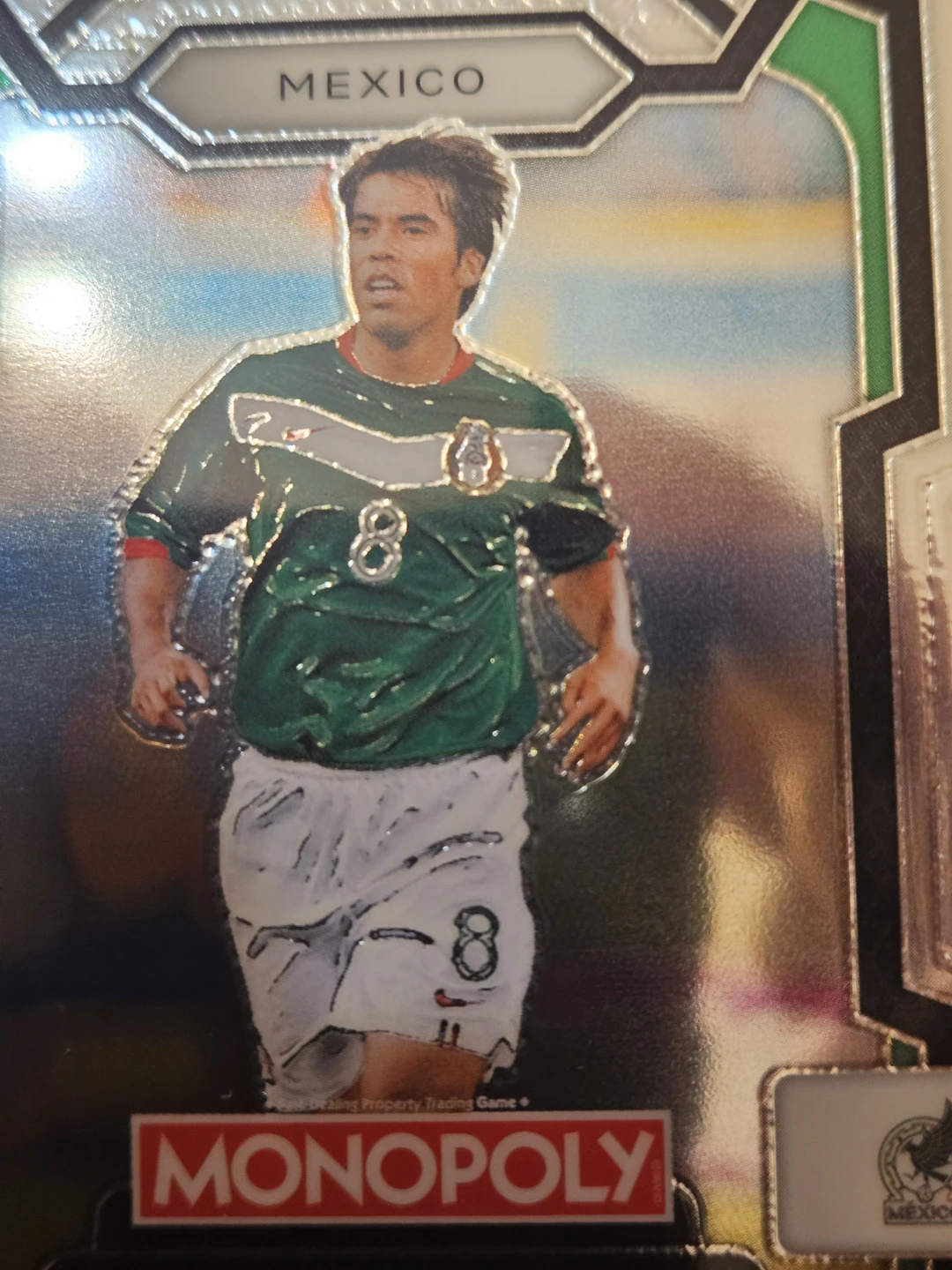 2026 Panini Monopoly Prizm FIFA World Cup Pavel Pardo Card - photo 2