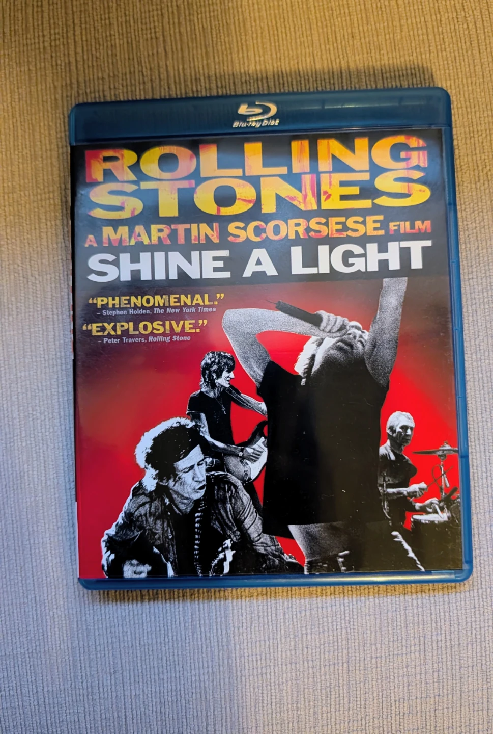 Rolling Stones Shine a Light Blu-ray Movie