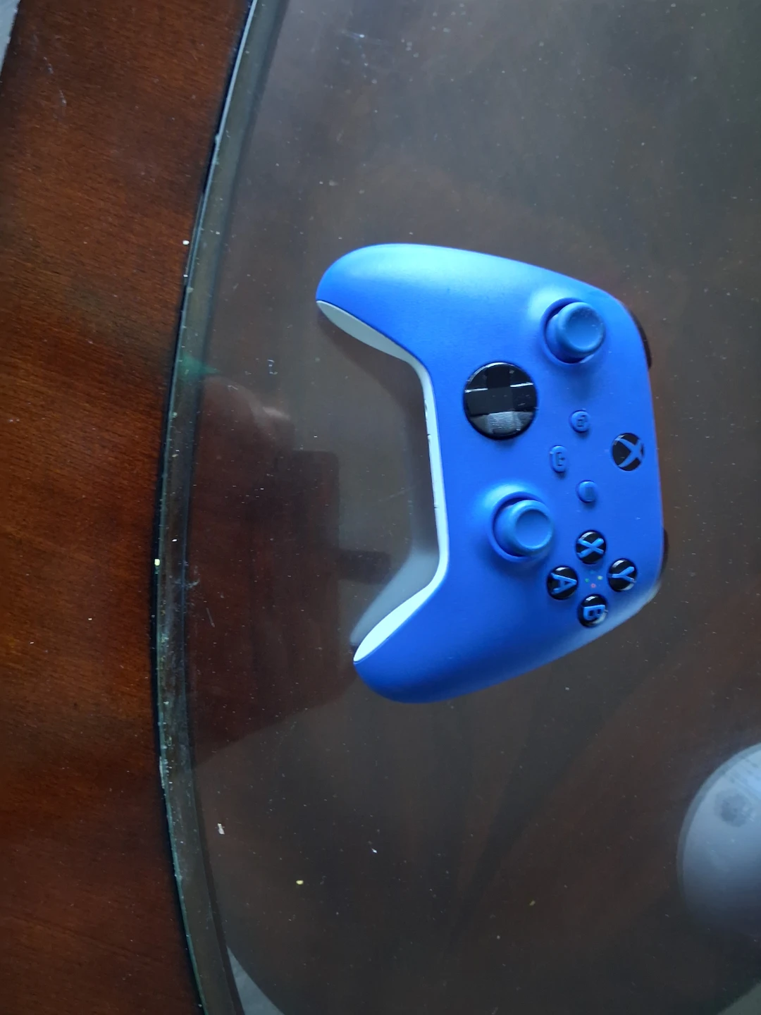 Xbox One Console with Blue Wireless Controller - photo 3