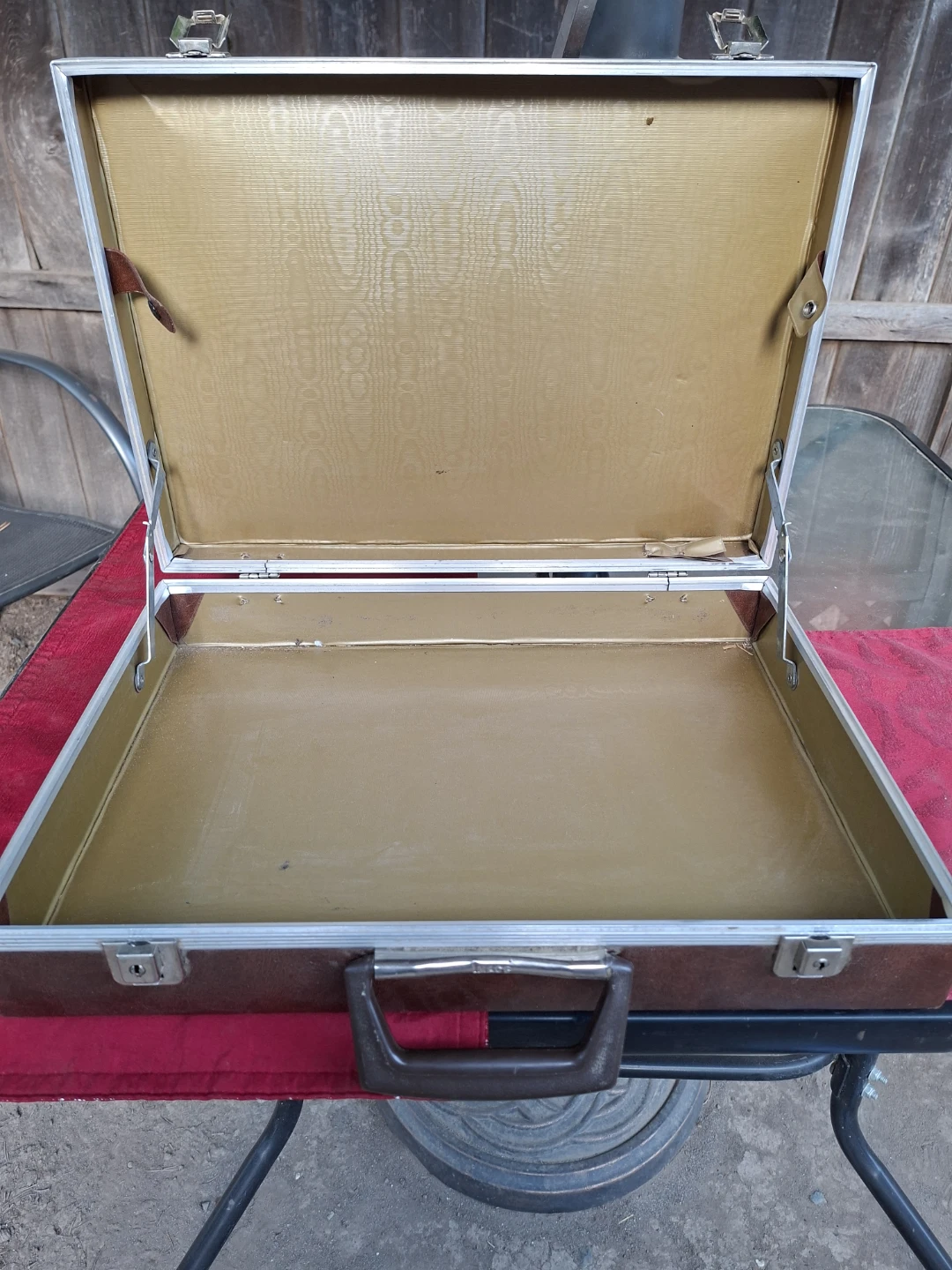 Vintage Image Hard Shell Briefcase