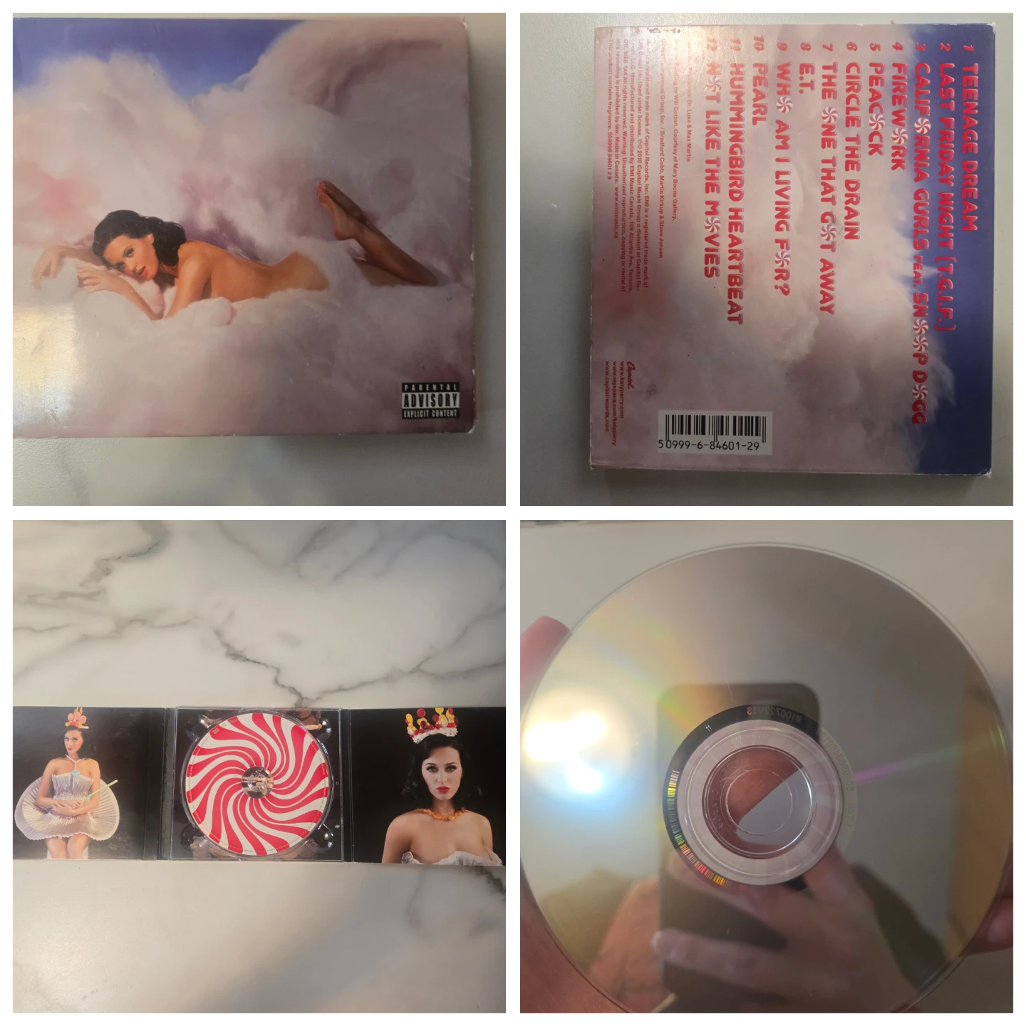 Katy Perry Teenage Dream CD