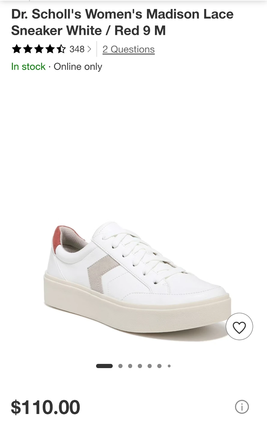 Dr. Scholl's Madison Lace Sneakers Size 9M 🏈 - photo 2