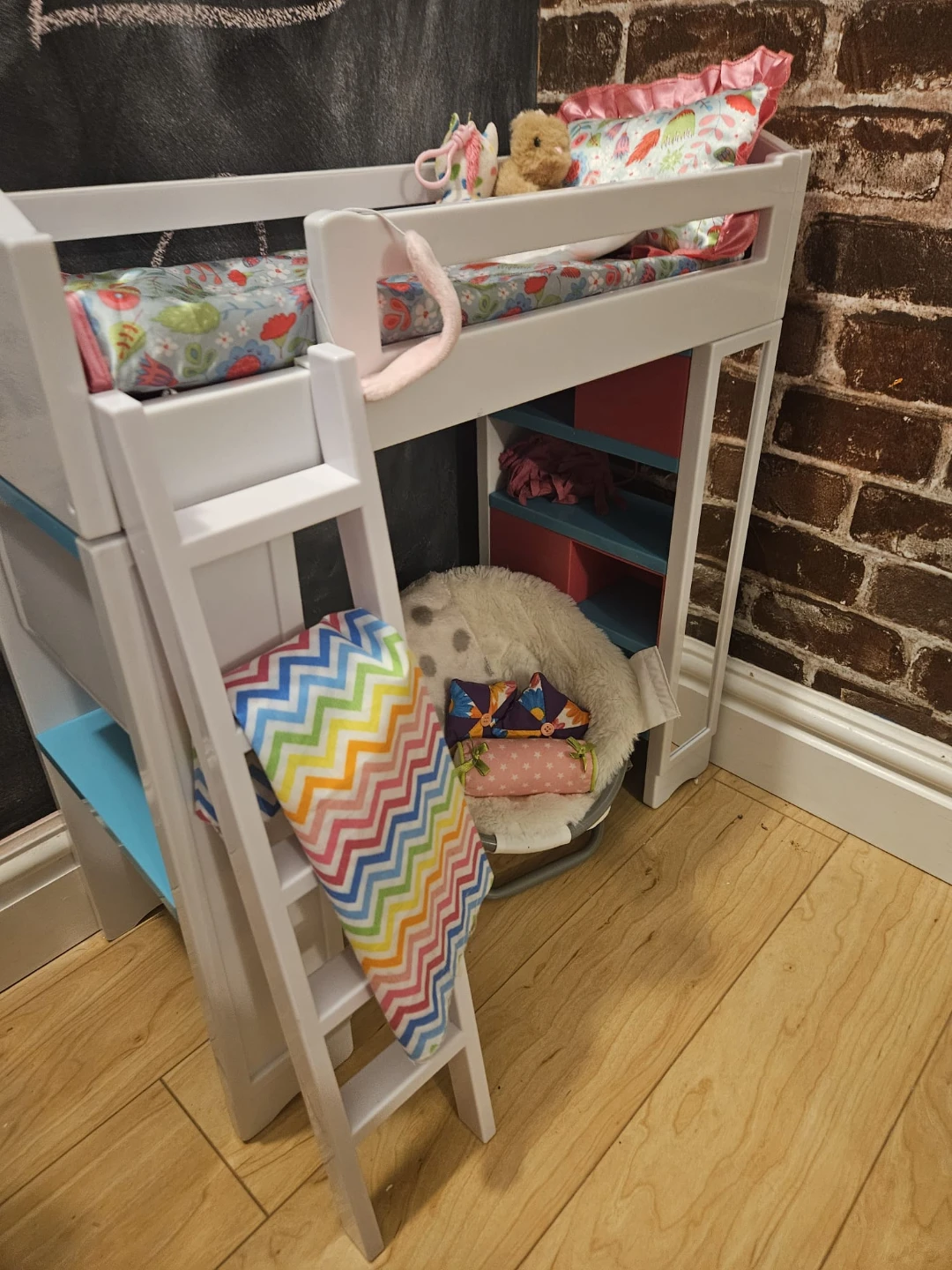 Our Generation Doll Bunk Bed and Chair