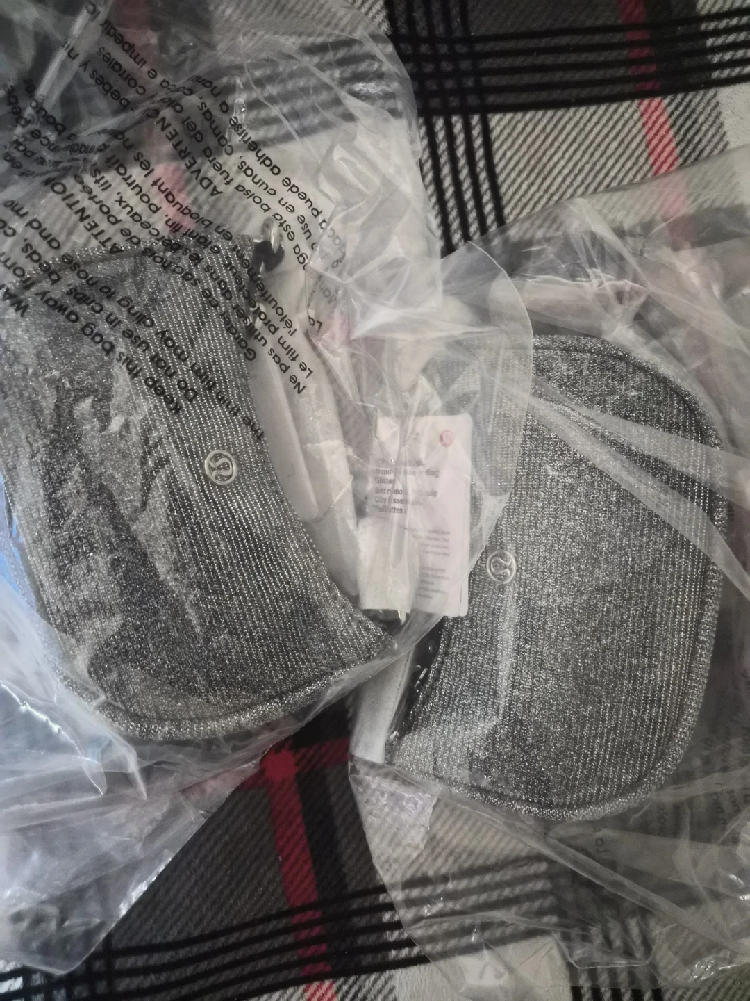 Lululemon City Essentials Nano Shoulder Bag Glitter